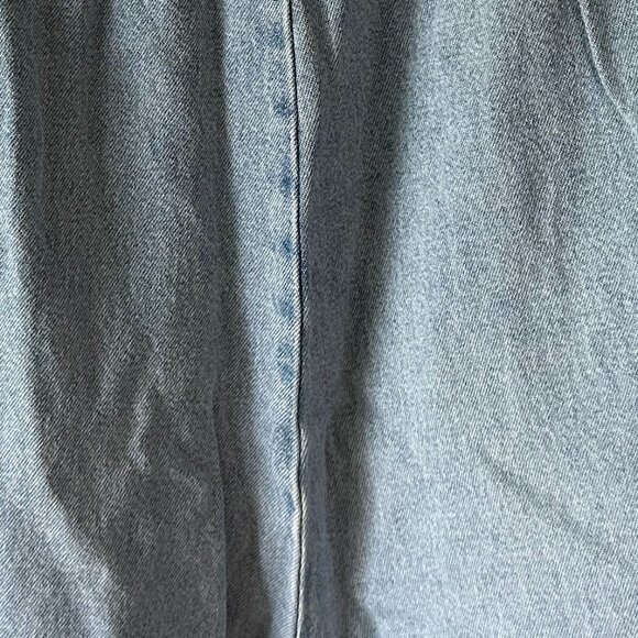 VINTAGE Cascade Blue Women's Light Blue Washed Shorts Size XL - Picture 9 of 10